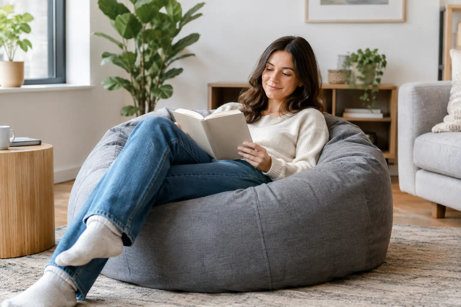Bean Bag Chair for Adults That Fits Real Life
