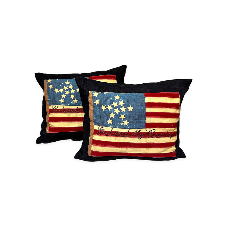 American Flag Cushion