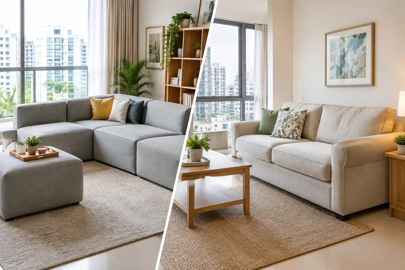 Modular Versus Traditional Sofas for Small Homes
