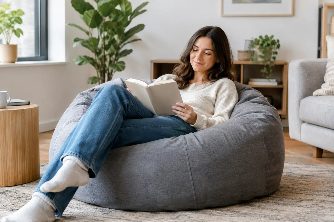 Bean Bag Chair for Adults That Fits Real Life