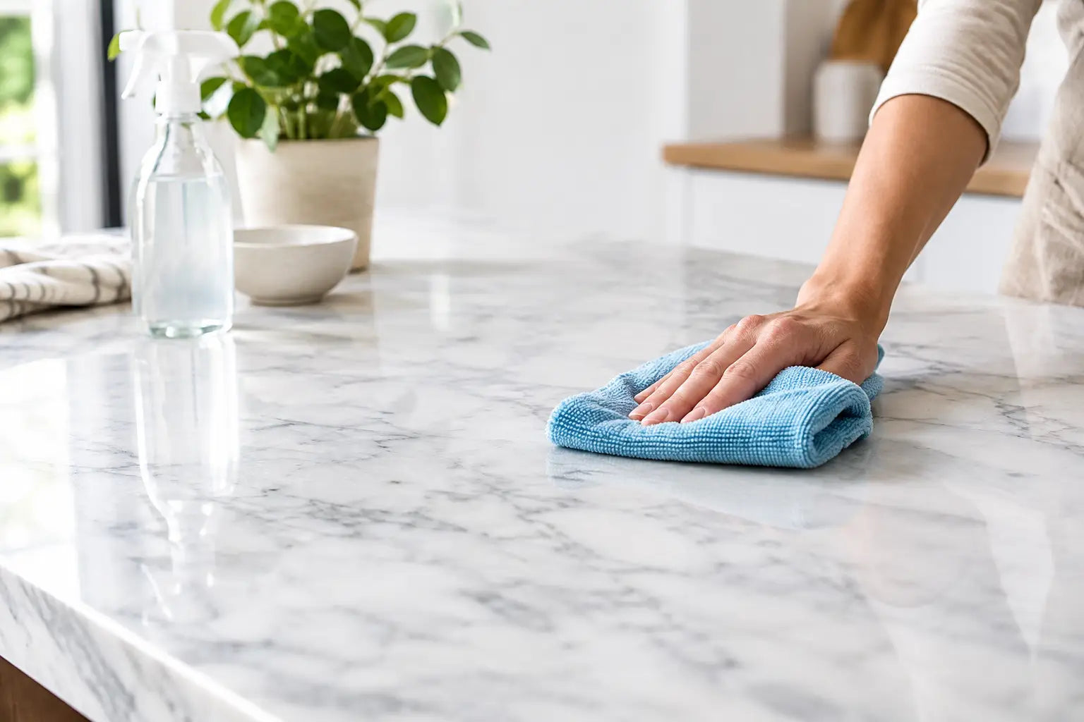 How to Clean Marble Table Surfaces Safely