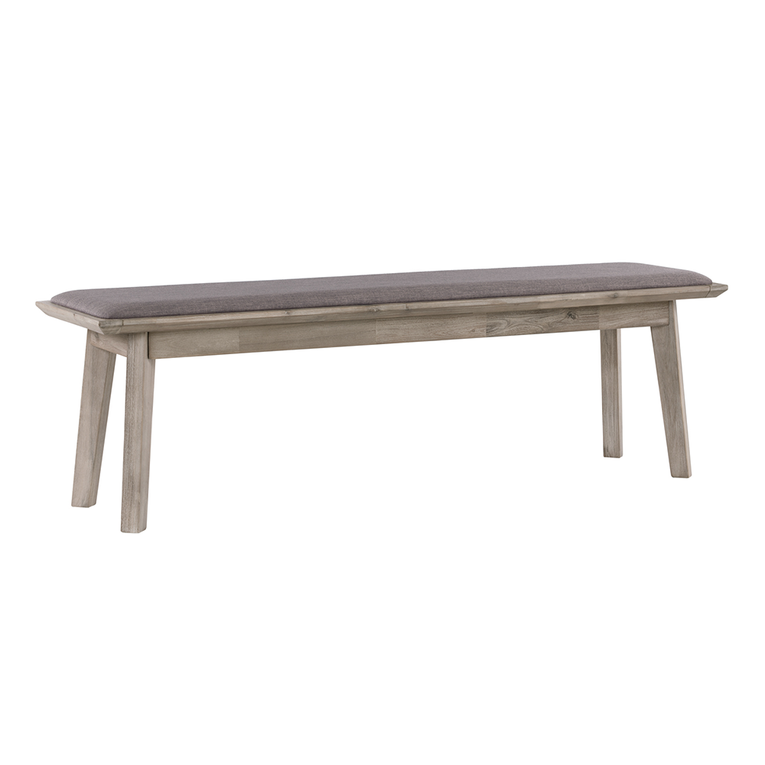 Maxim Dining Bench Set-Dark Grey