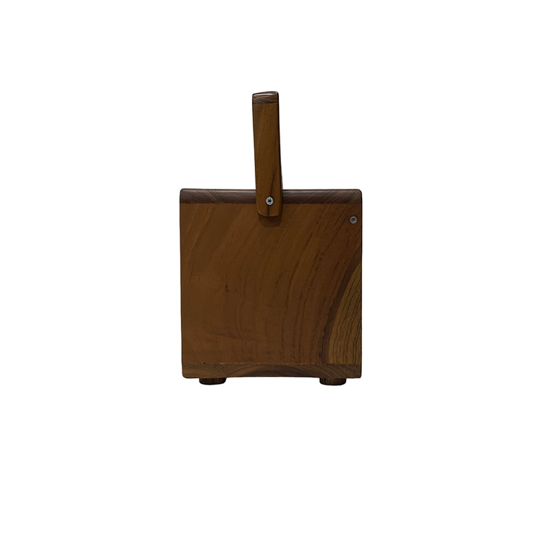 Radio Teak Tissue Box