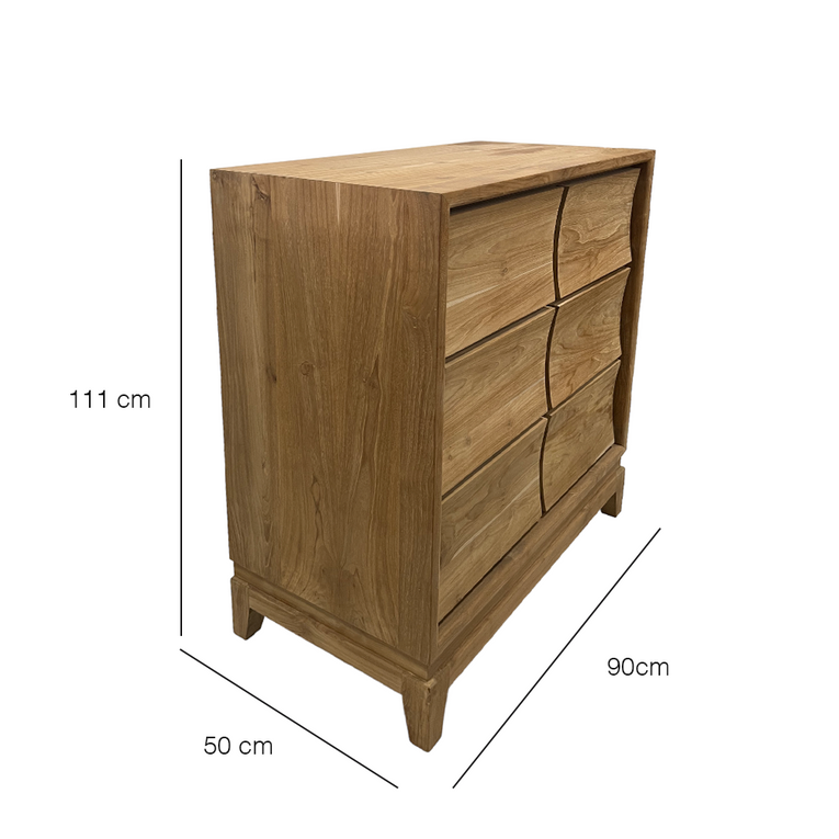 Alcove Teak Dresser