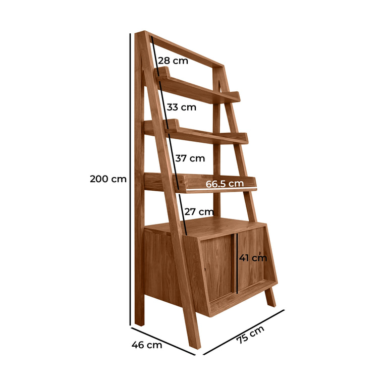 Westin Teak Bookshelf