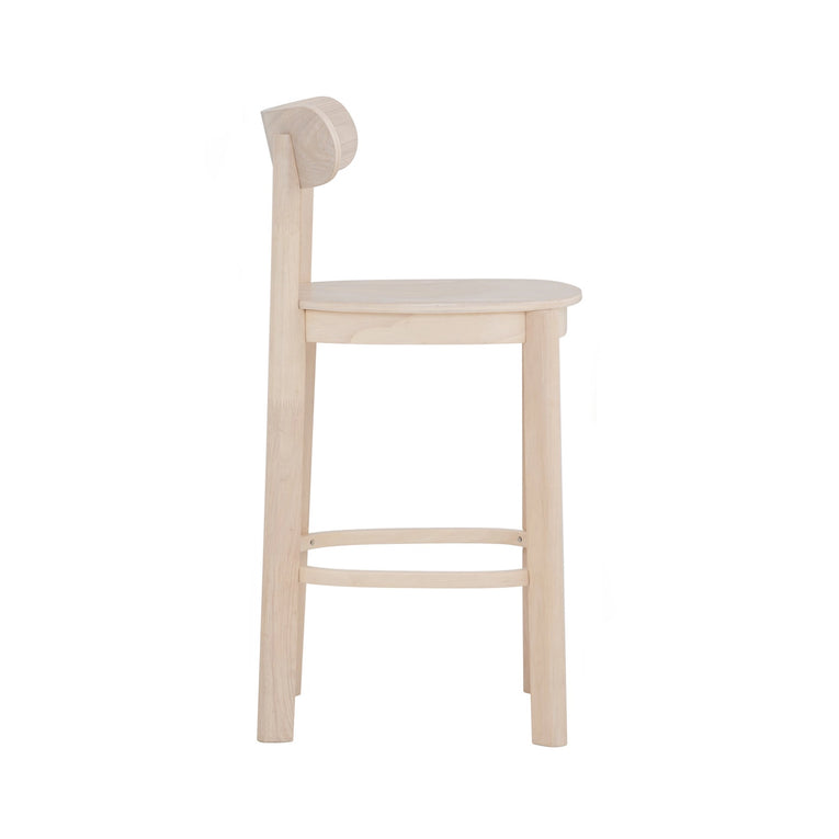Luna Wooden Counter Stool
