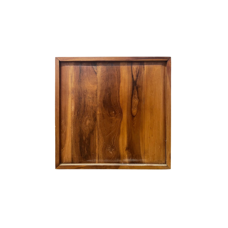 Fermo Teak Storage Side Table