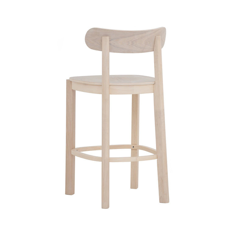 Luna Wooden Counter Stool