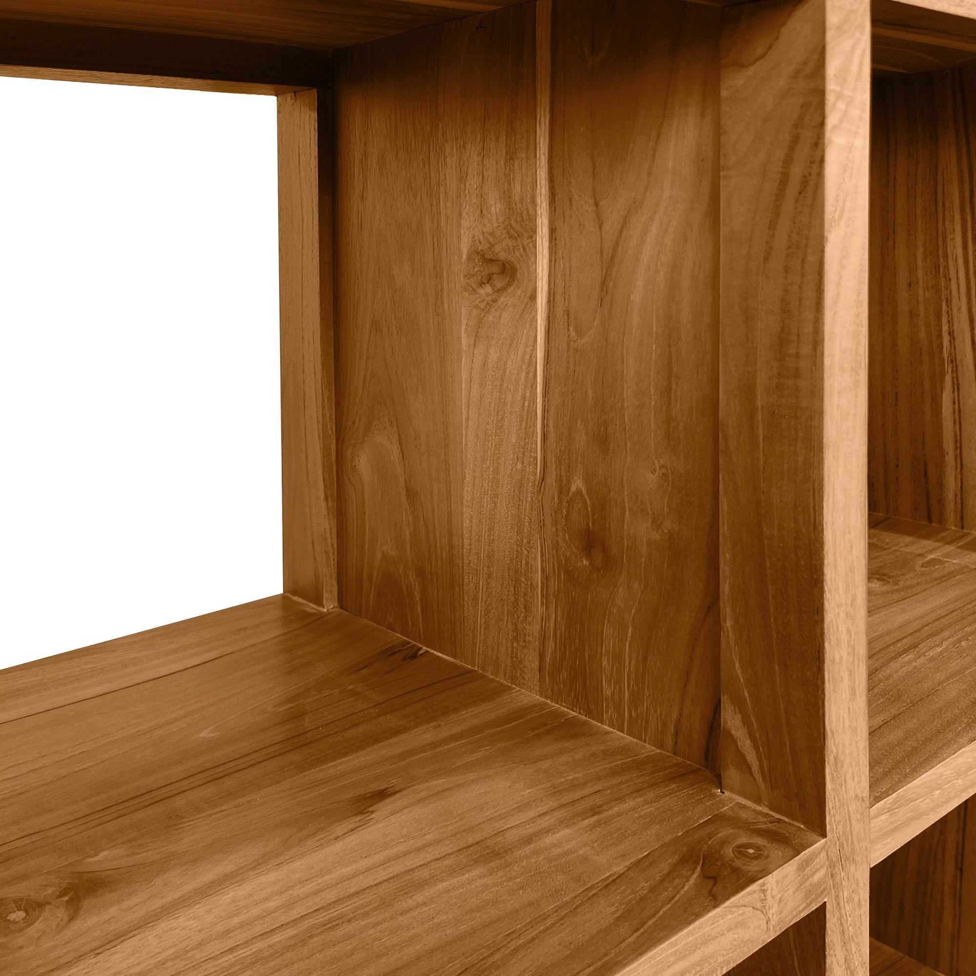 Fermo Teak Display Shelf