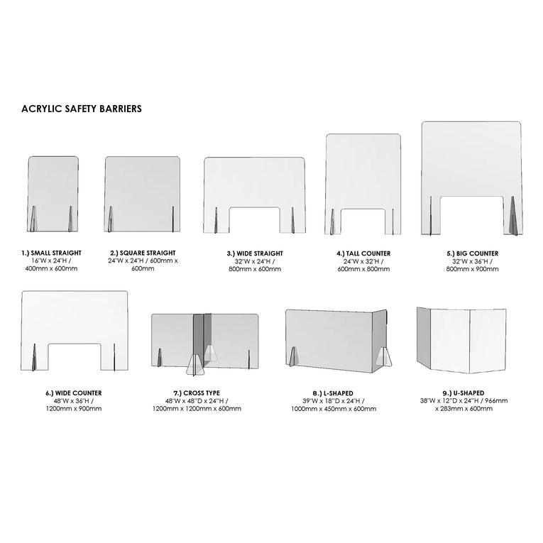 Acrylic Barrier