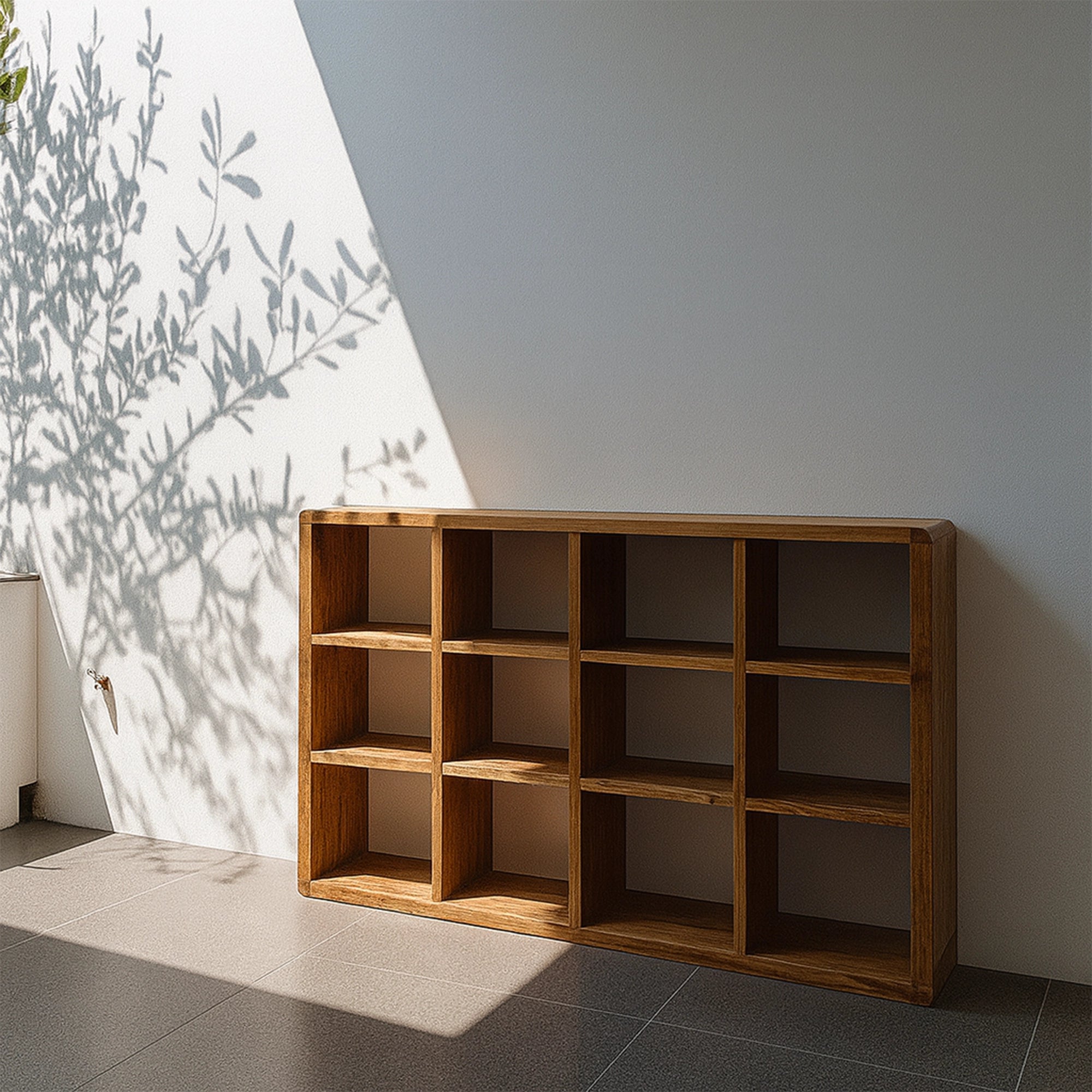 Fermo Teak Display Shelf