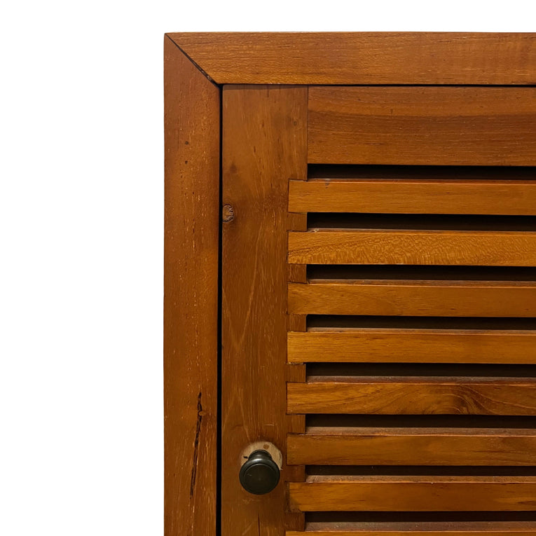 Fermo Teak Storage Side Table