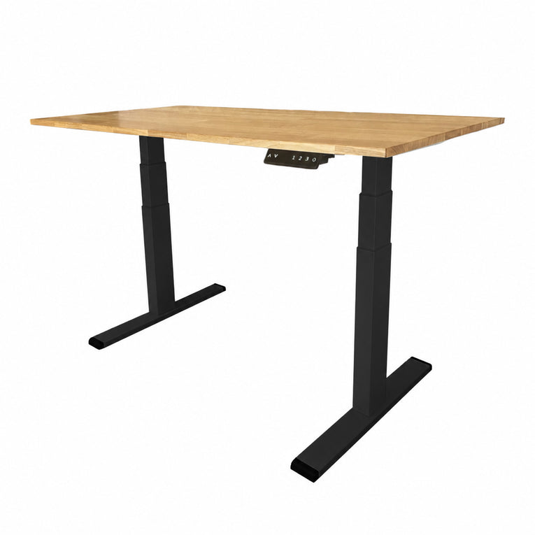 SMART Solid Wood Standing Desk - Duo Motor