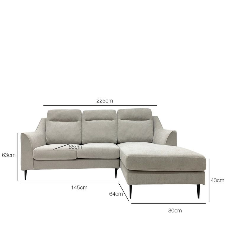 Archie 3 Seater L-Shape Sofa