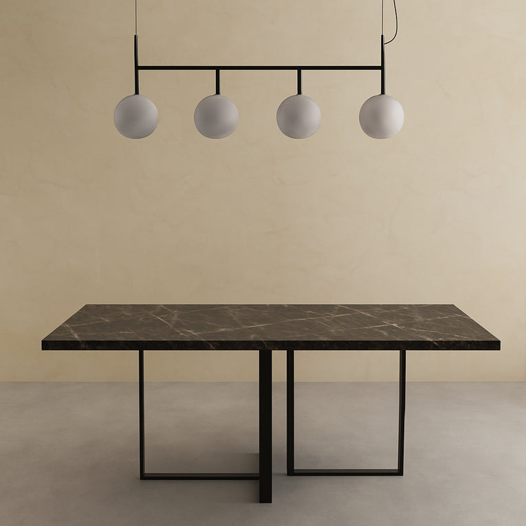 Aspen Marble Dining Table