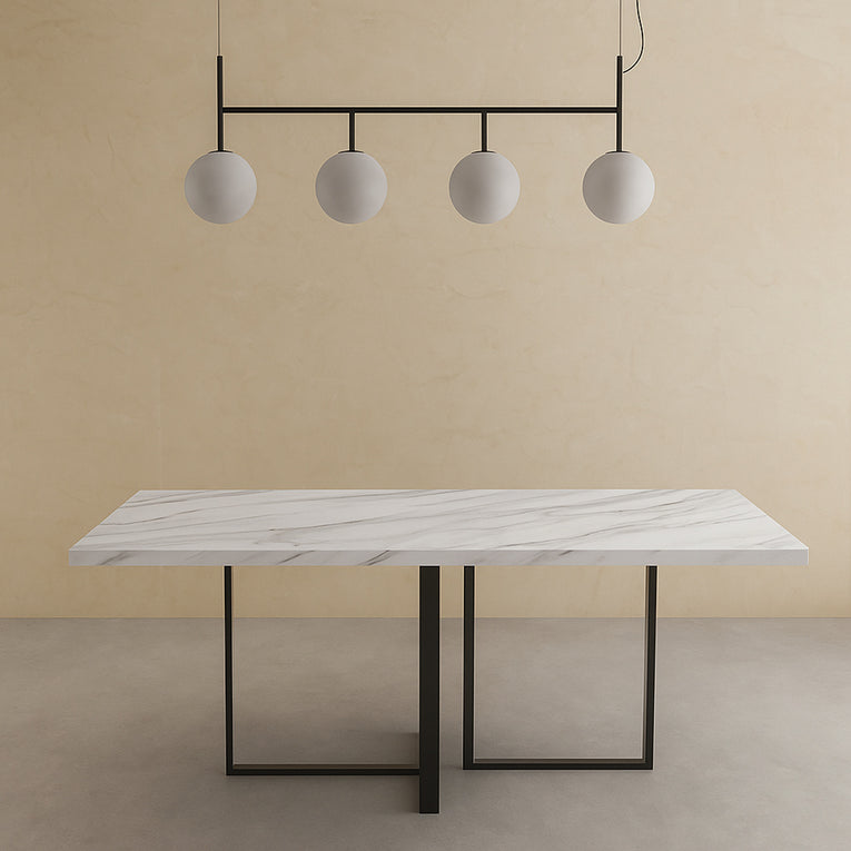 Aspen Marble Dining Table