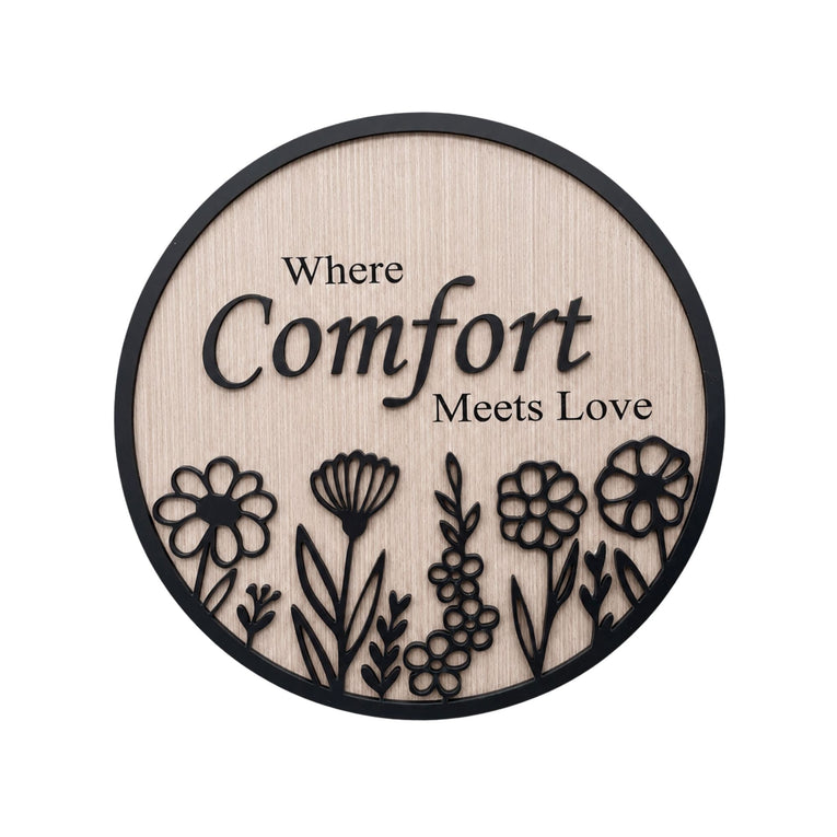 Home in Bloom Decorative Sign Zest Livings Quality Sofa Online
