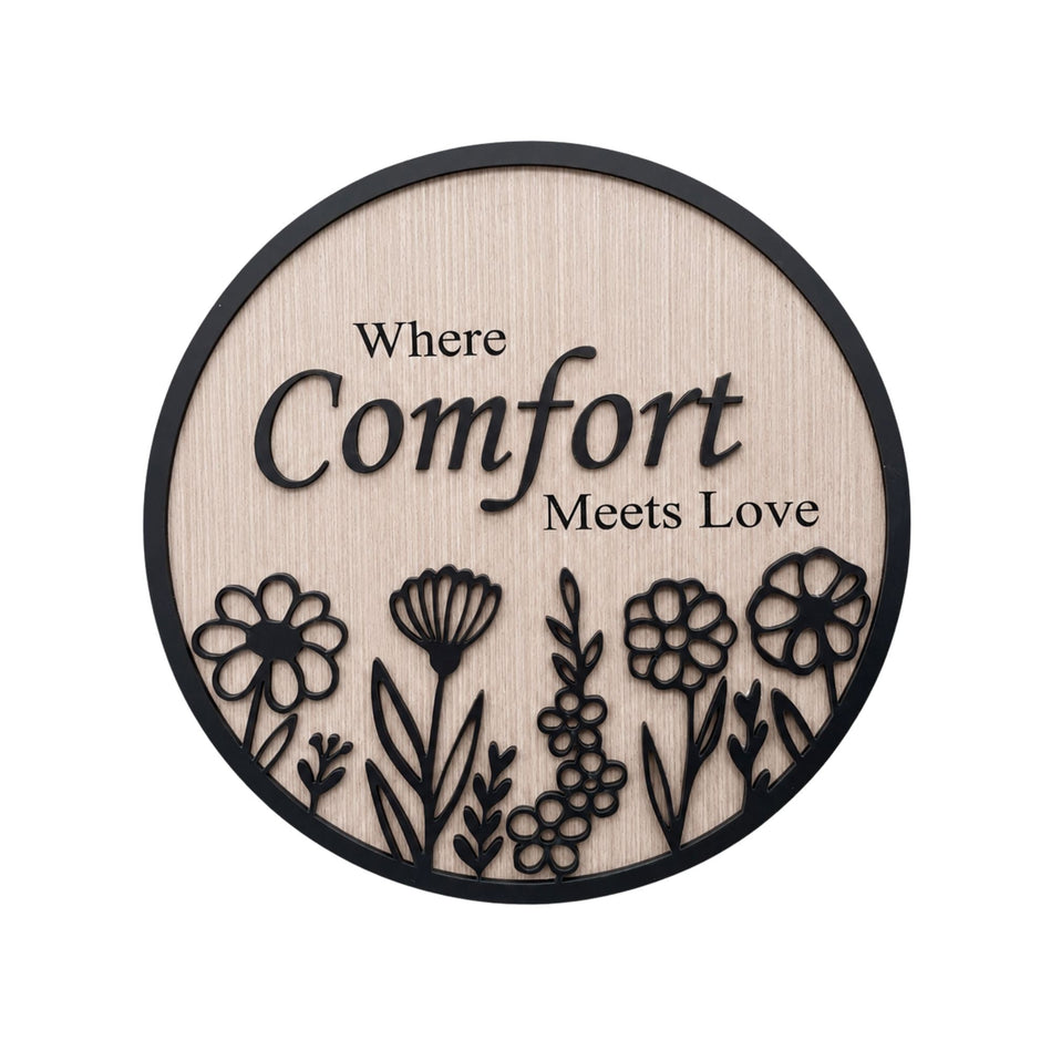 Home in Bloom Decorative Sign Zest Livings Quality Sofa Online