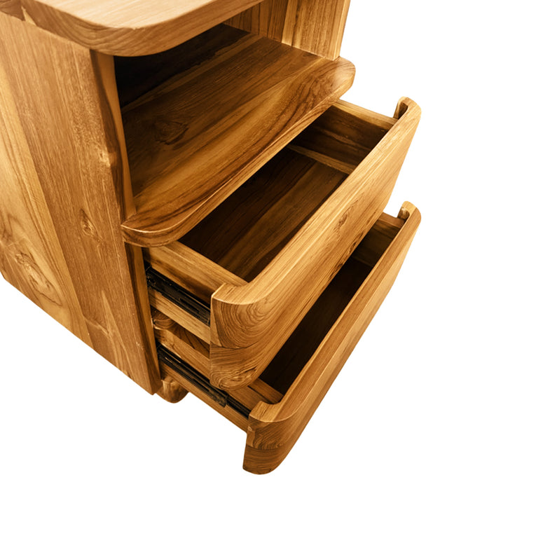 Cove Teak Bedside Table