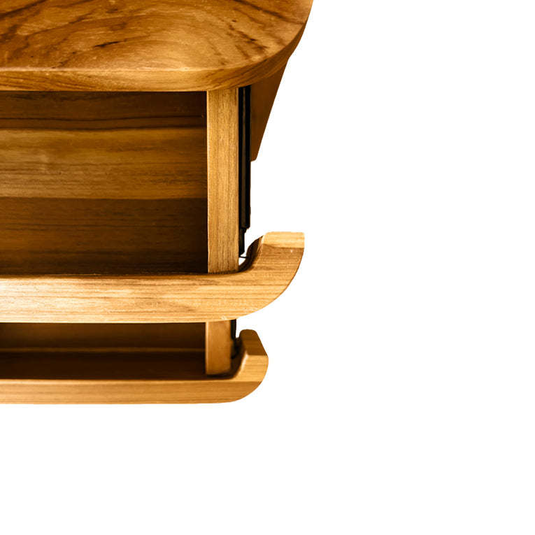 Cove Teak Bedside Table