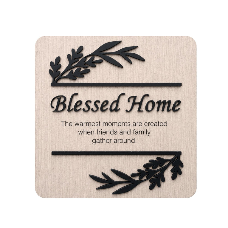 Custom Floral Blessed Home Unit Sign Zest Livings Quality Sofa Online