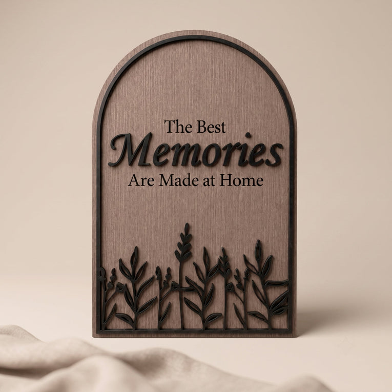 Floral Arch Wooden Decorative Sign Zest Livings Quality Sofa Online