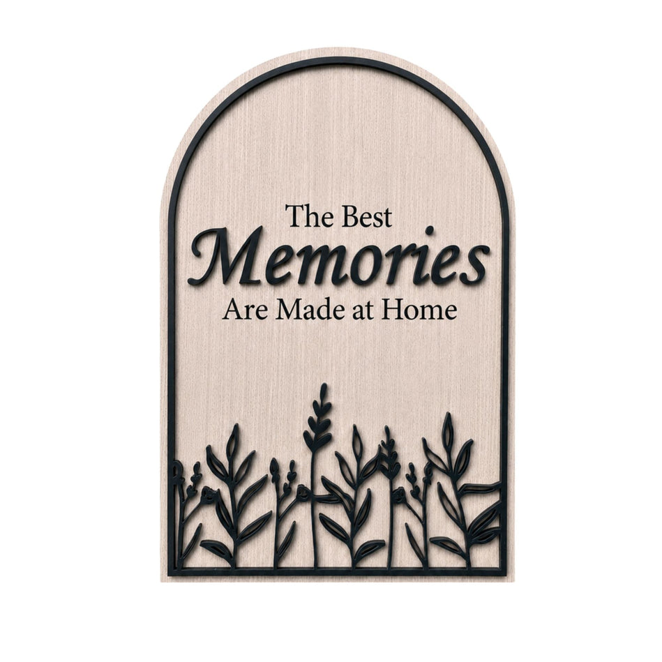 Floral Arch Wooden Decorative Sign Zest Livings Quality Sofa Online