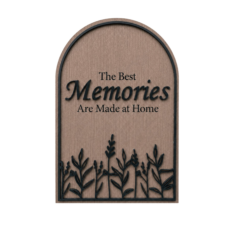 Floral Arch Wooden Decorative Sign Zest Livings Quality Sofa Online
