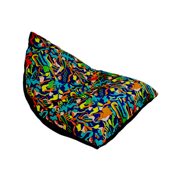 Flow Pattern Bean Bag