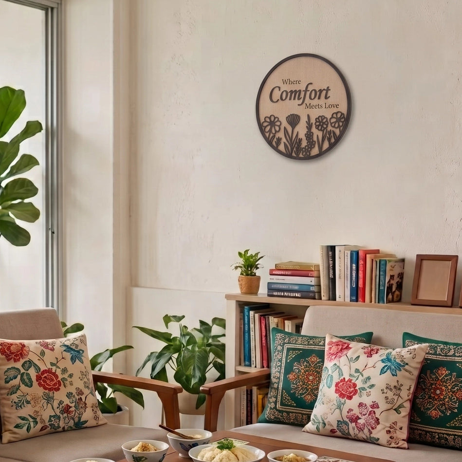 Home in Bloom Decorative Sign Zest Livings Quality Sofa Online