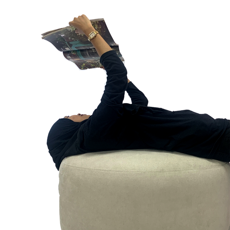 Pebble Ottoman