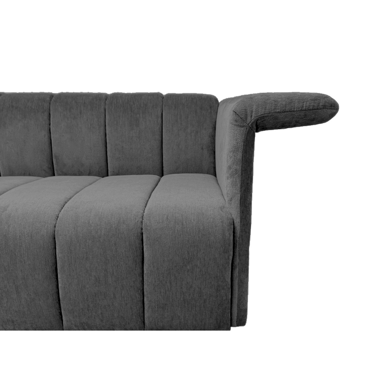 Marlon Velvet Chaise Sectional Sofa