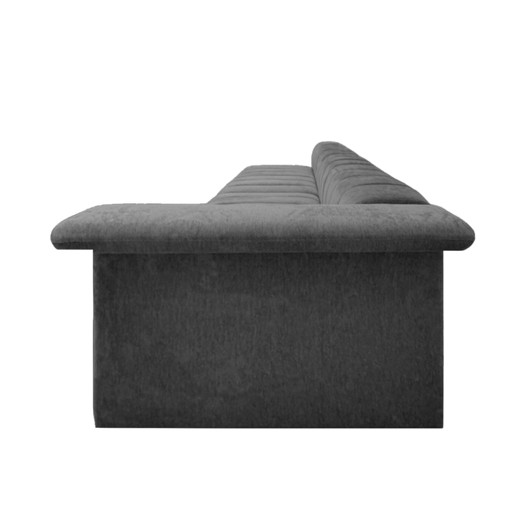Marlon Velvet Chaise Sectional Sofa