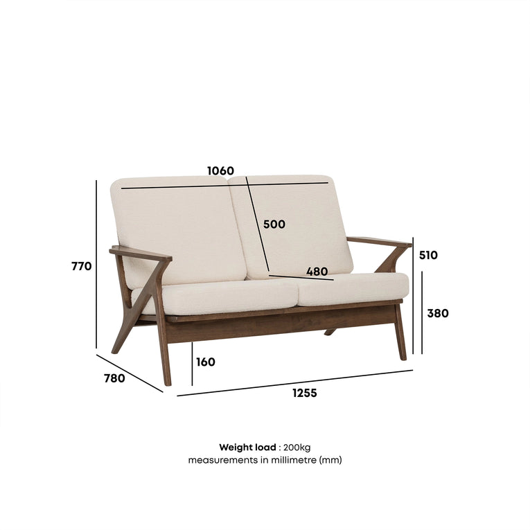 Niko 2 Seater Sofa