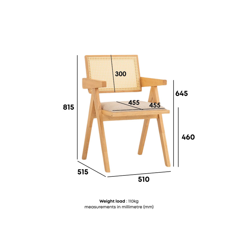 Nordic Ratan Dining Chair