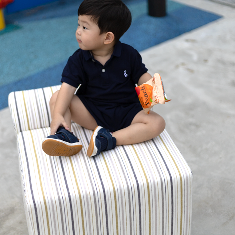 Coastal Designer Ottoman