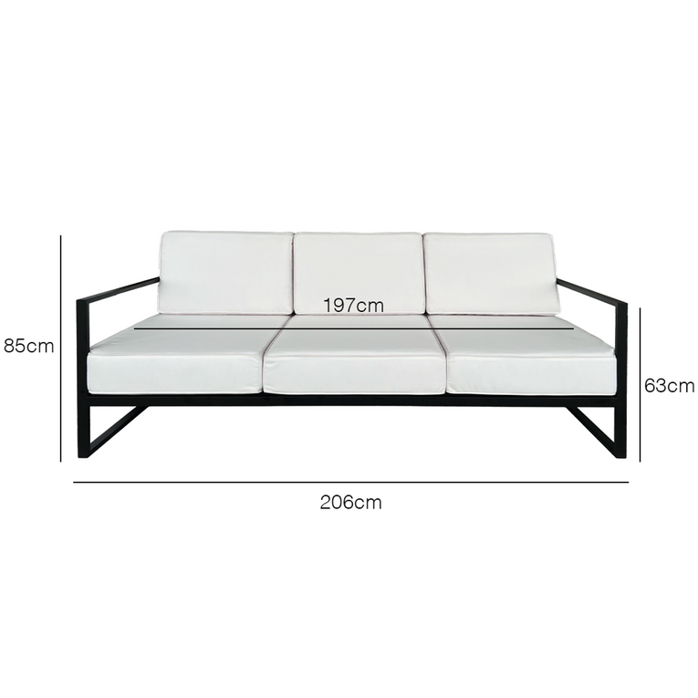 Cove 3 Seater Outdoor Sofa