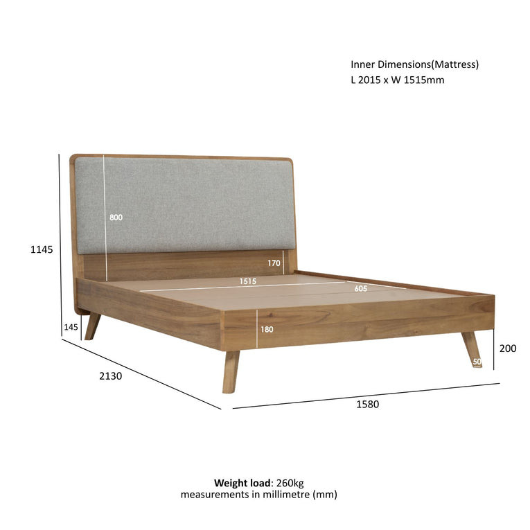 Jana Queen Bedframe