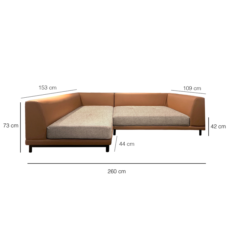 Hemlock Duo Left Chaise Sofa