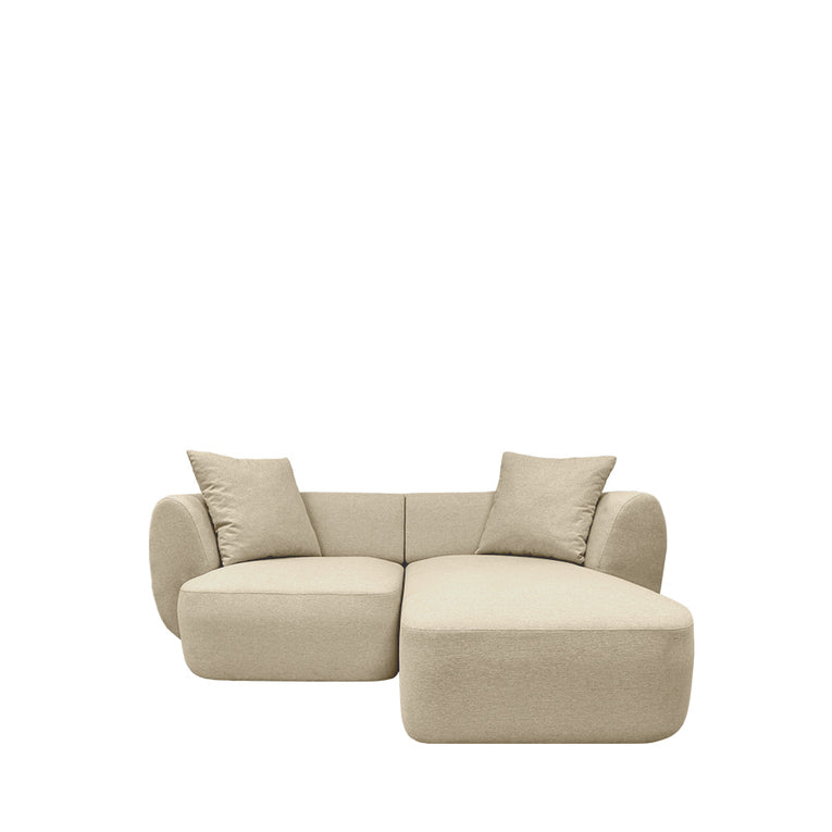 Pebble 3 Seater L-Shape Sectional Sofa - EcoClean