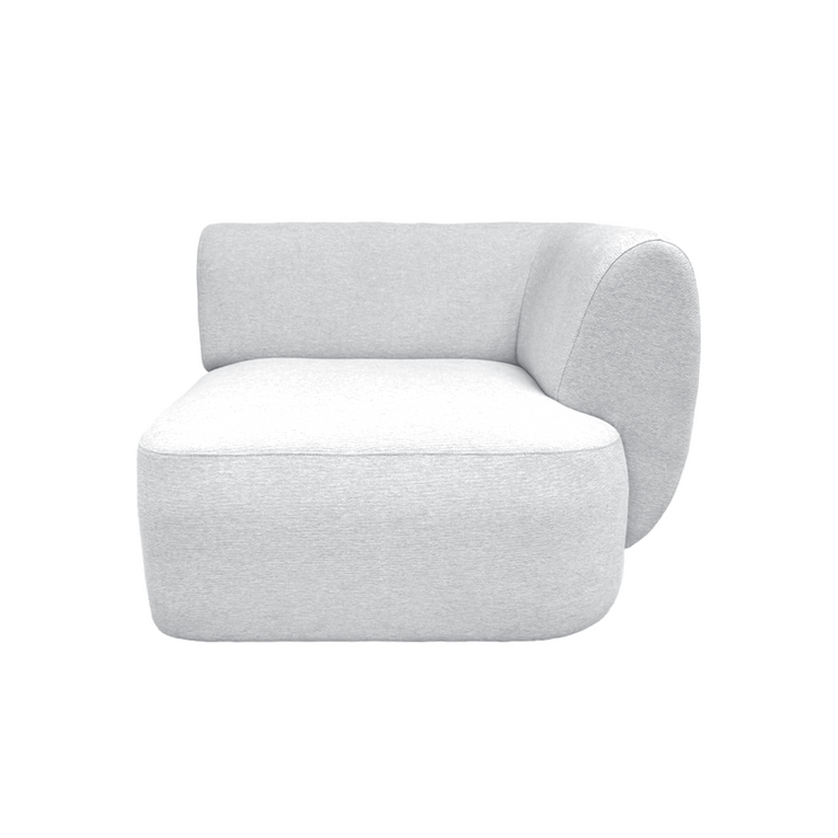 Pebble Right-Arm Sectional Chair - EcoClean