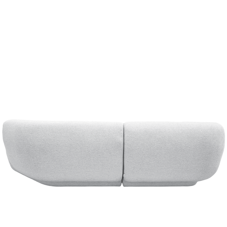 Pebble 3 Seater Chaise Sectional Sofa-EcoClean
