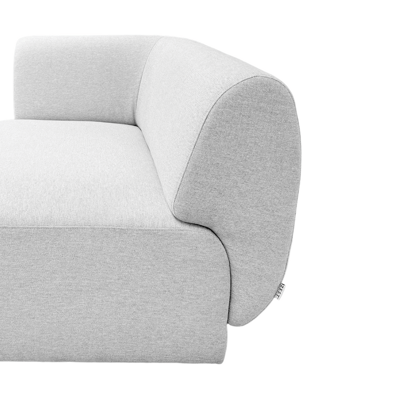 Pebble 4 Seater Chaise Sectional Sofa - EcoClean