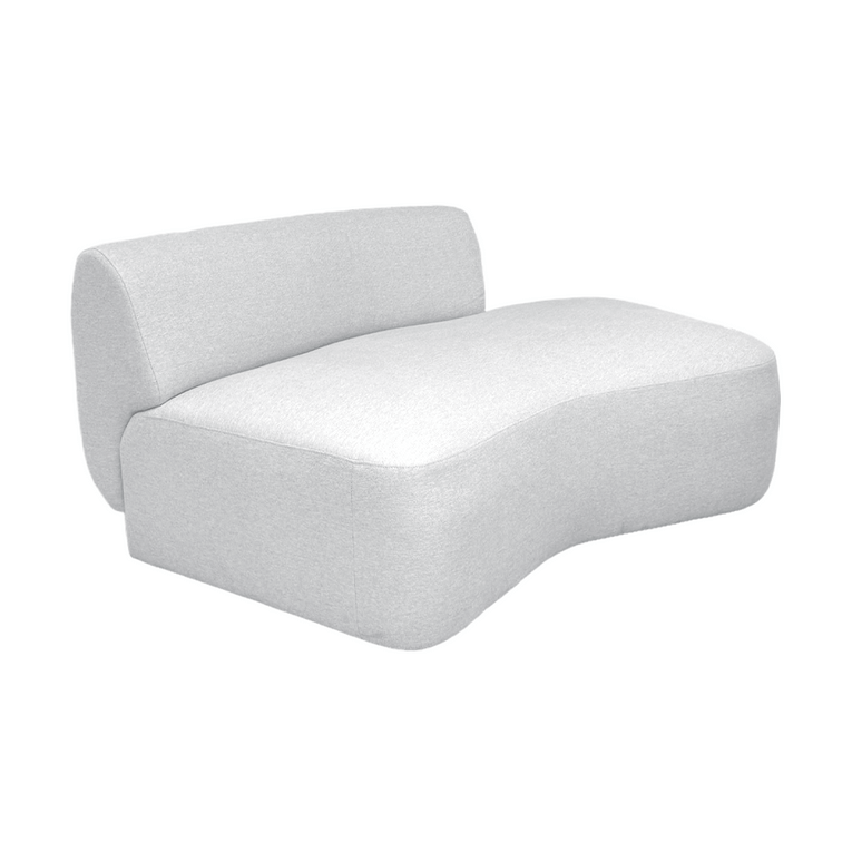 Pebble Chaise Sectional Chair - EcoClean