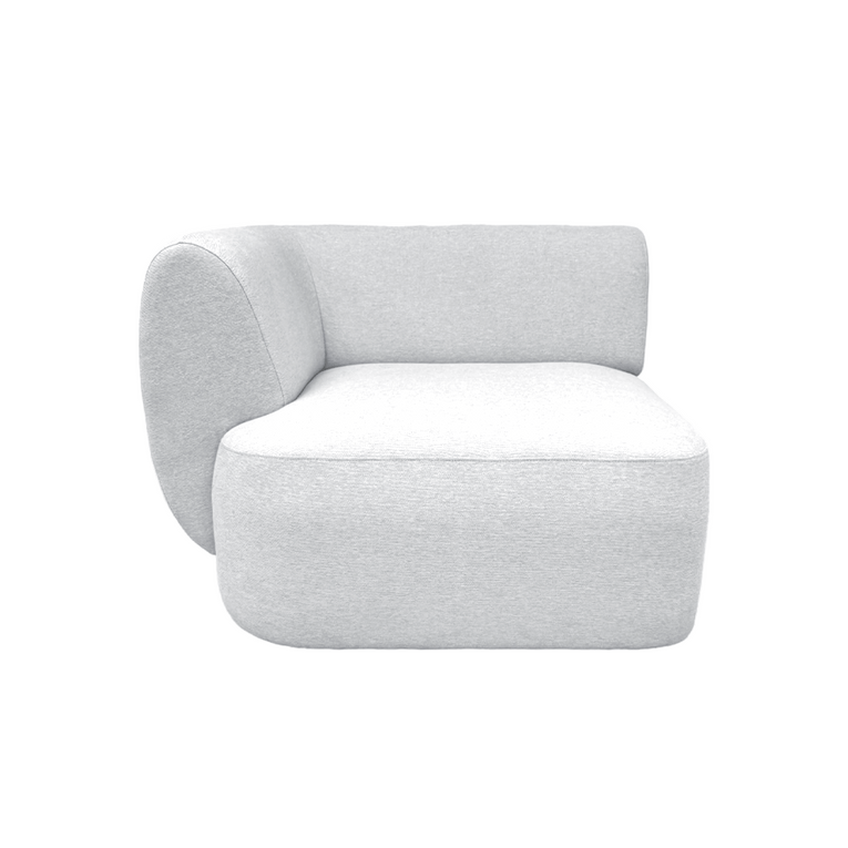 Pebble Left-Arm Sectional Chair - EcoClean