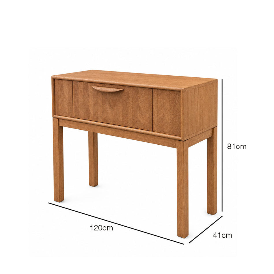 Philos Pleat Console Table Philos