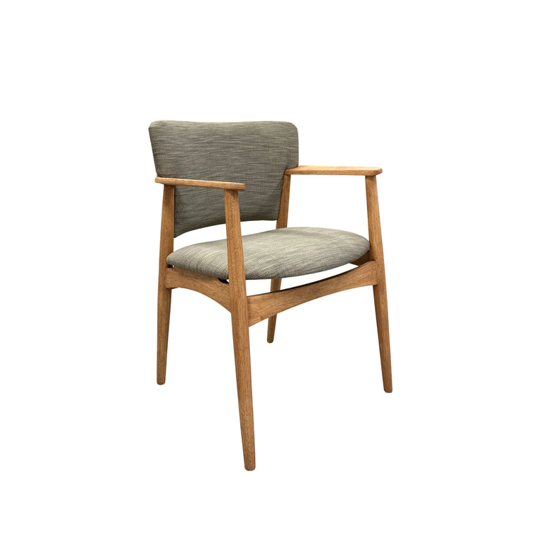 Philos Retro Dining Armchair Walnut