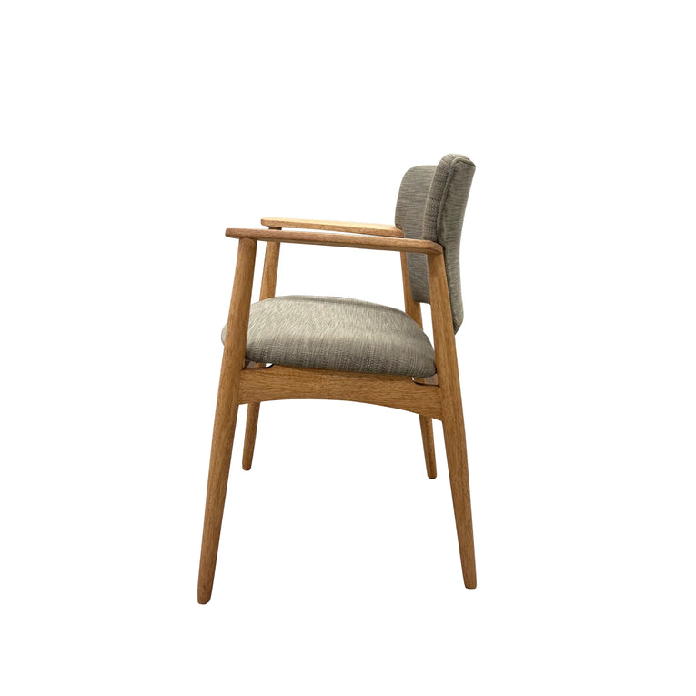 Philos Retro Dining Armchair Walnut