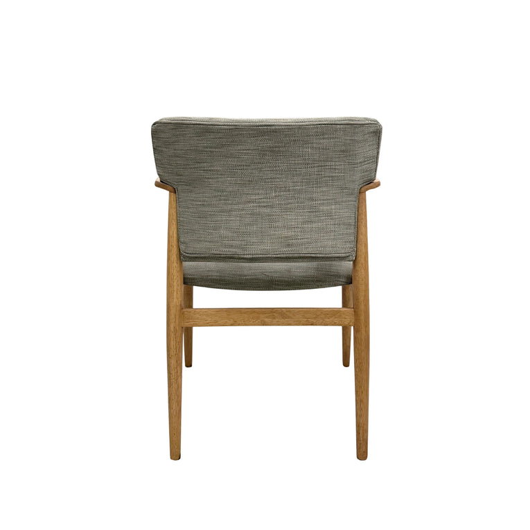 Philos Retro Dining Armchair Walnut