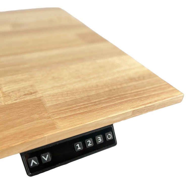 SMART Solid Wood Standing Desk - Duo Motor
